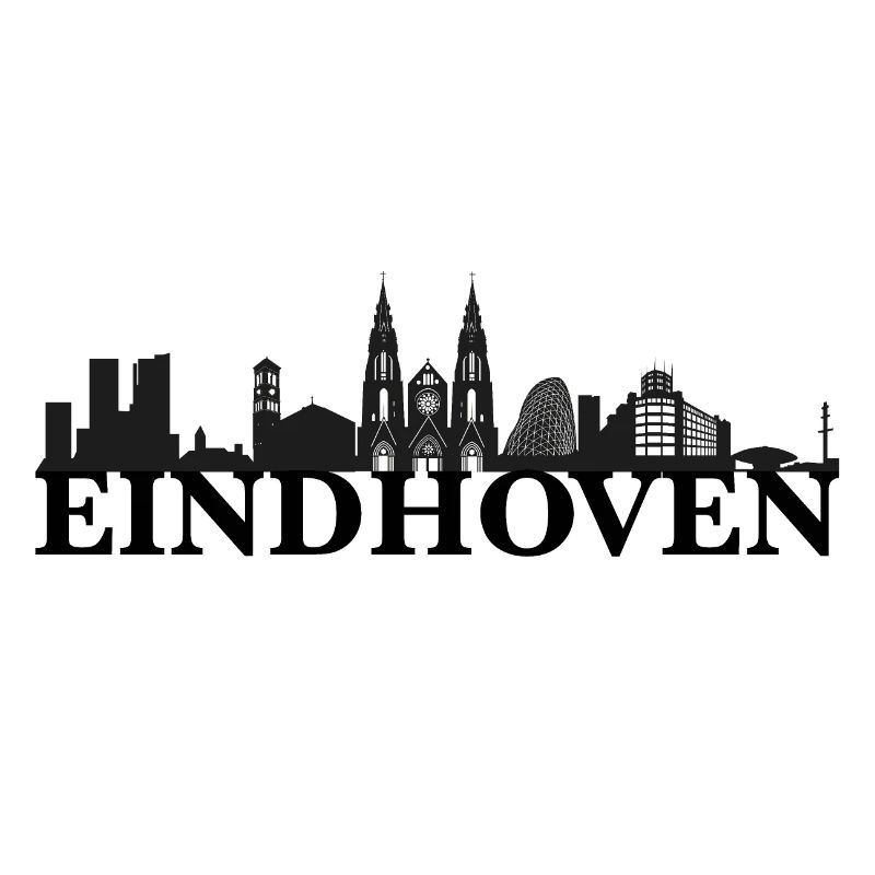 Idée de cadeau skyline Eindhoven Pays-Bas