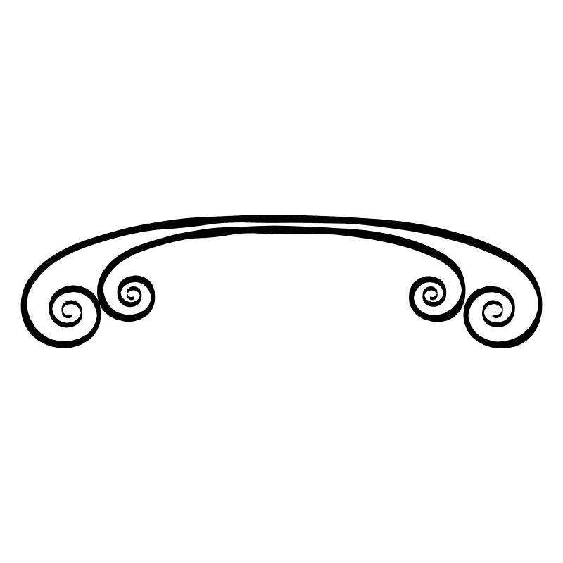 Black Decorative Underscore