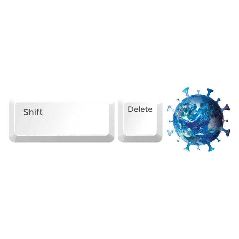 Shift Delete Covid Forever