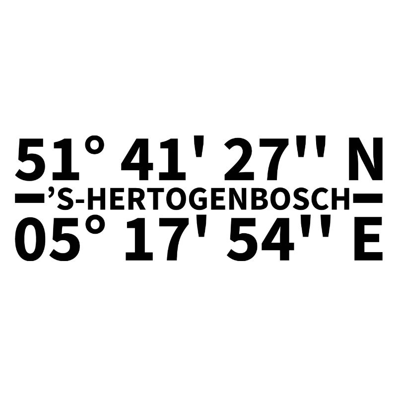 Coordonnées de 's-Hertogenbosch