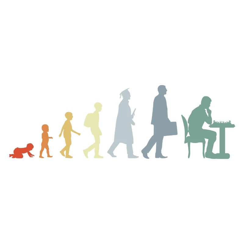 Évolution des échecs vintage