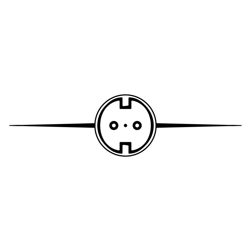 Steckdose Element Symbol