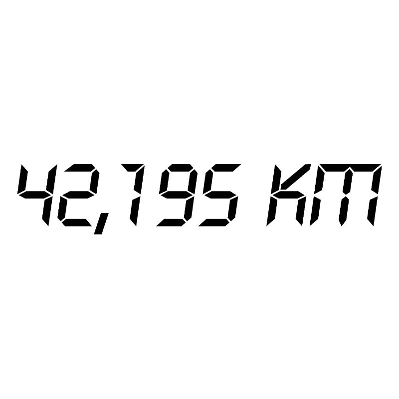 Marathon 42,195 km - Course à pied - Jogging - Course