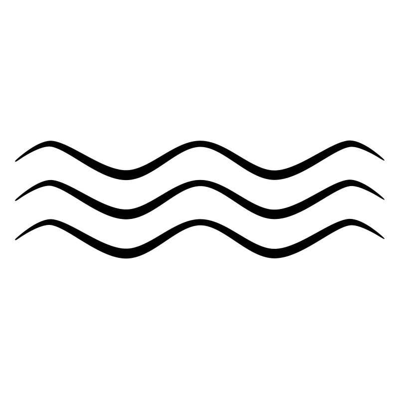 Symbol wave triple