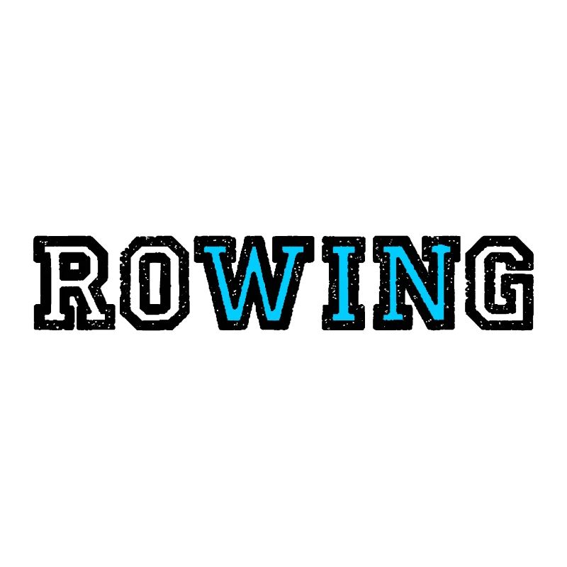Rangée d'aviron ramant sport de gouvernail Aviron Win