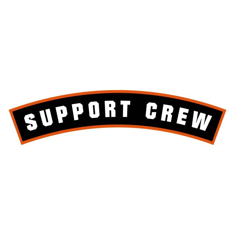 SUPPORT CREW Patch