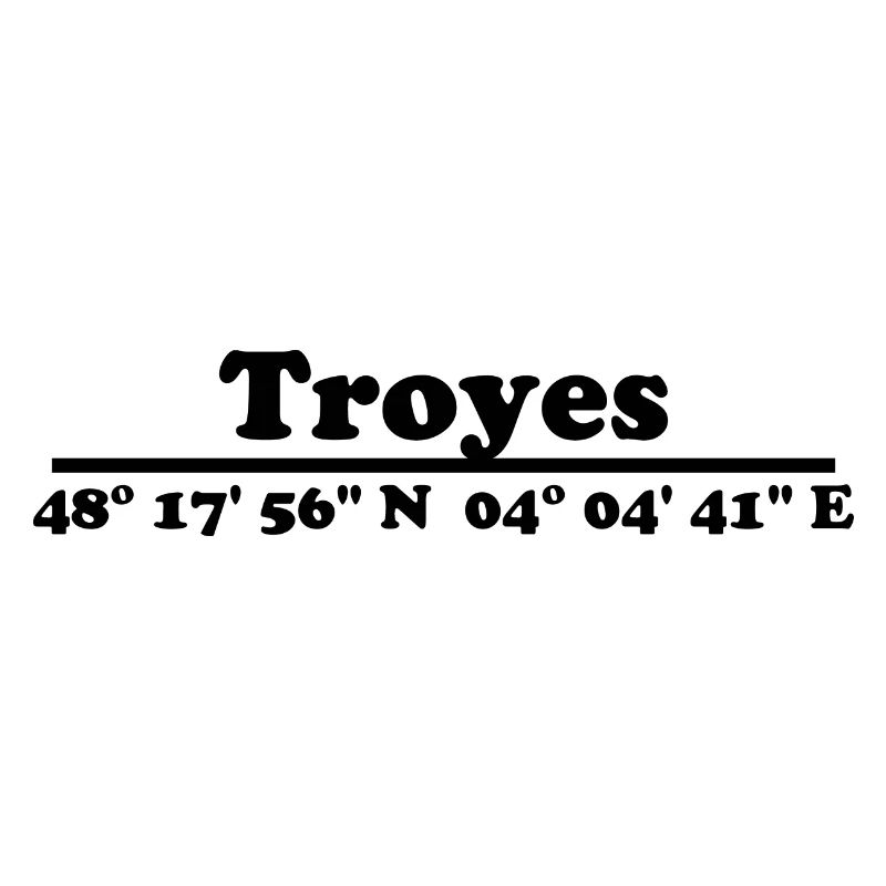 Troyes coordinates