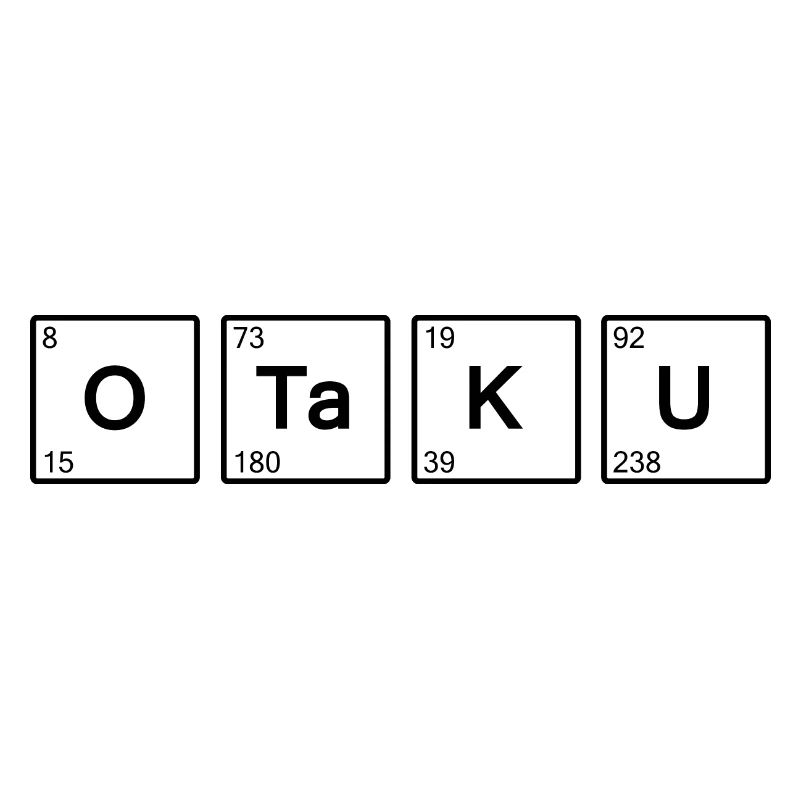 OTAKU Atomic Elementary Typography