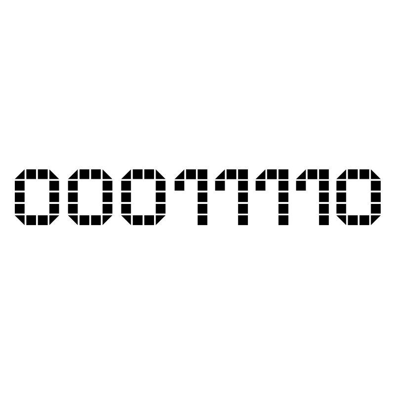 Binary notation - 30