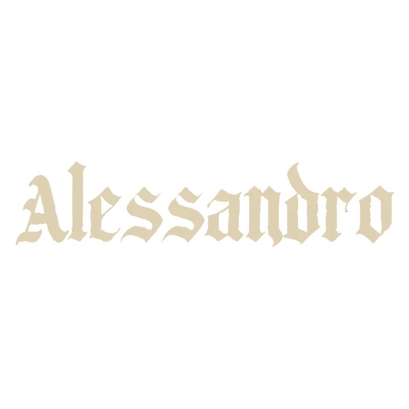 Alessandro Gothic Script