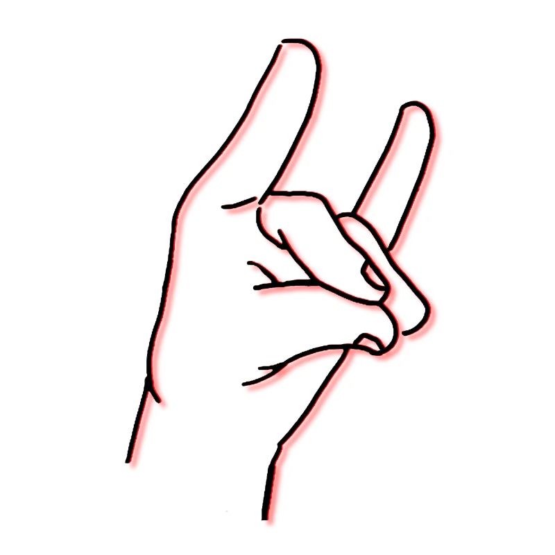 À main levée ou quelque chose comme ça