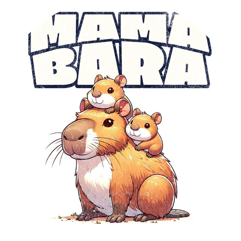 Mamabara Mère Capybara