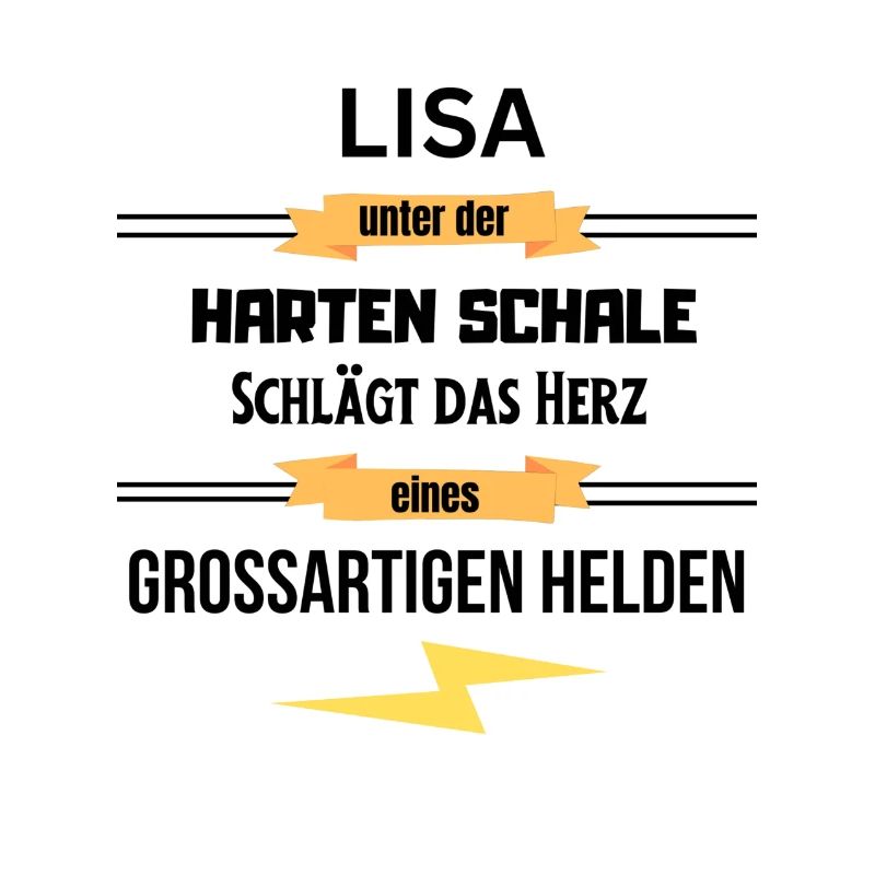 Lisa unter harte Schale eines Großartigen Helden