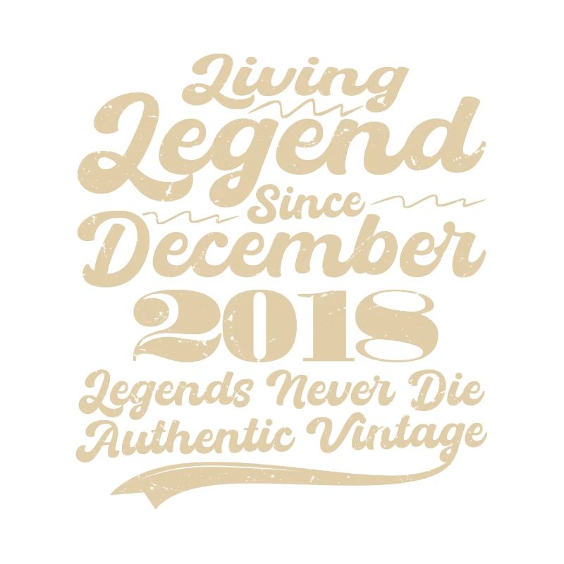Es war einmal eine Legende. Dezember 2018 Geburts