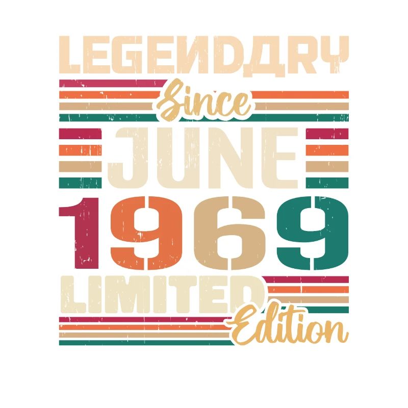 Legendary June 1969 Limited Edition Juni 1969