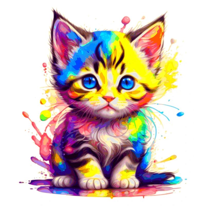 Rainbow Kitty