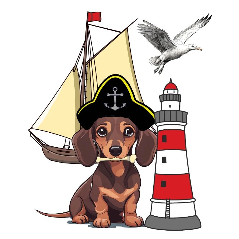Teckel Chien Maritime