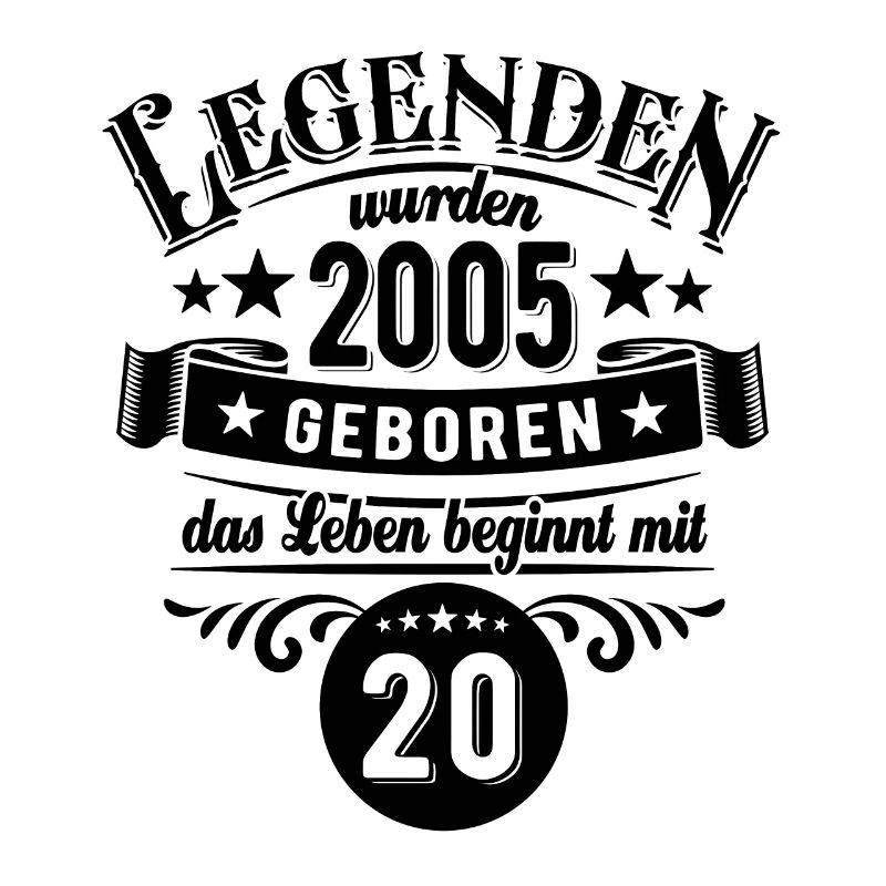 Legenden wurden 2005 geboren mit 20 beginnt Leben