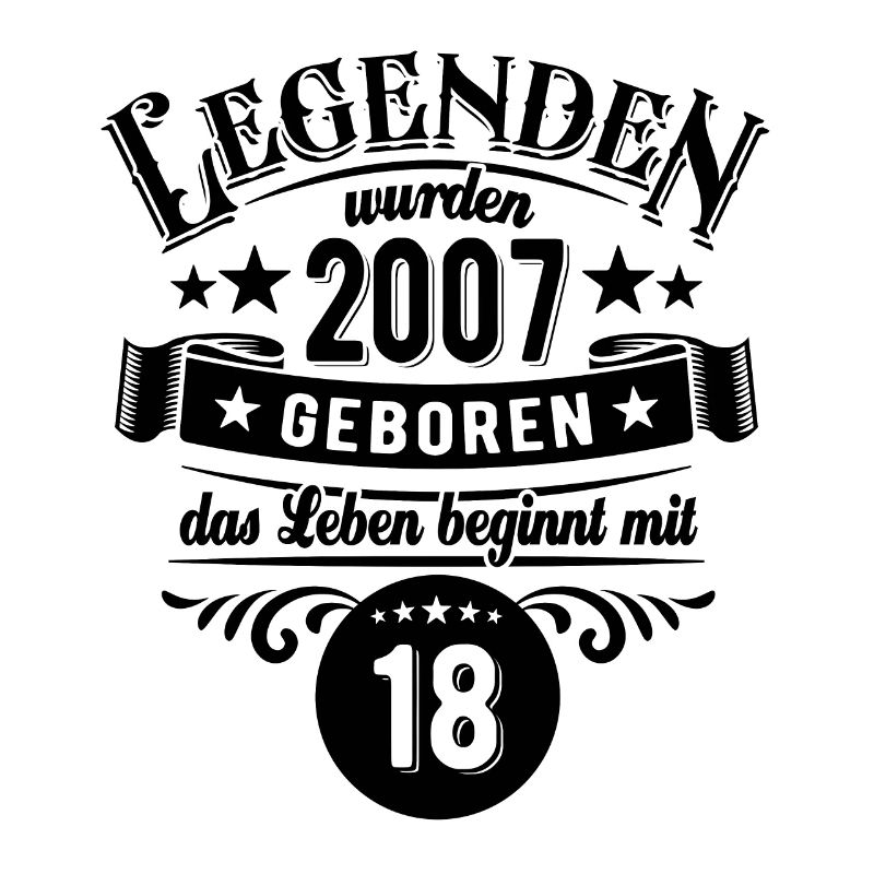 Legenden wurden 2007 geboren mit 18 beginnt Leben