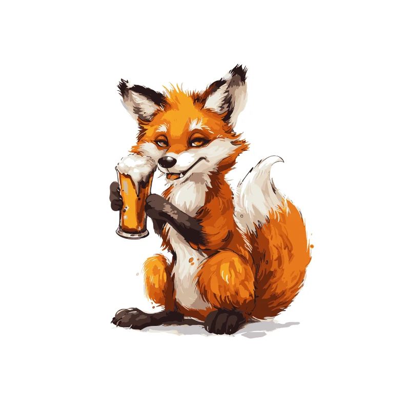 Fox Beer Funny