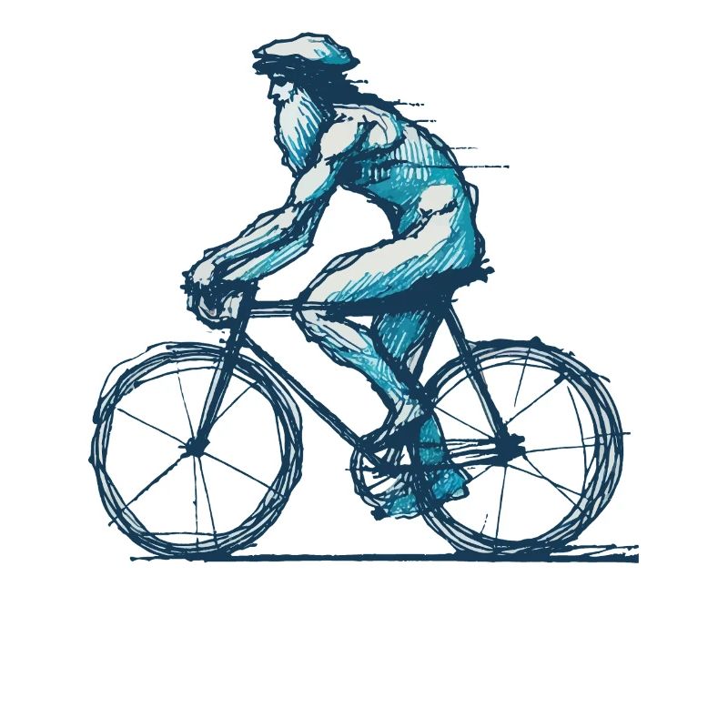Cycling Bicycle Artwork