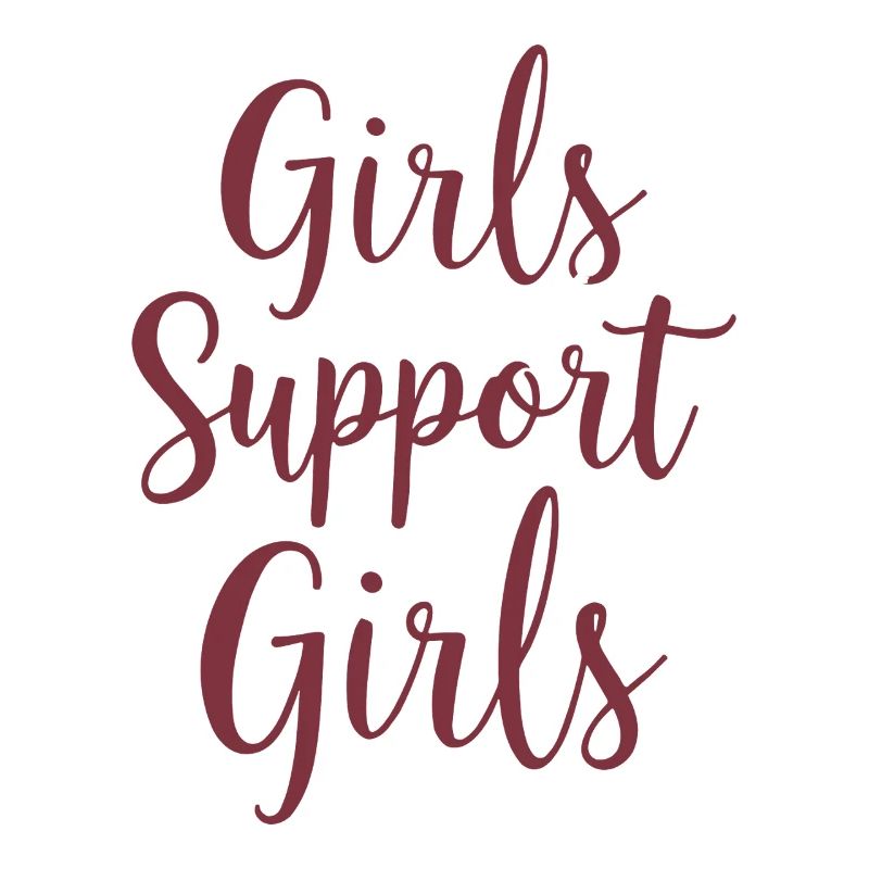 Filles Soutien Filles Déclaration Amitié