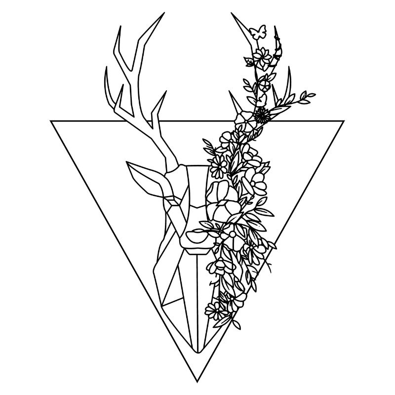 Rentiere - Hirsche