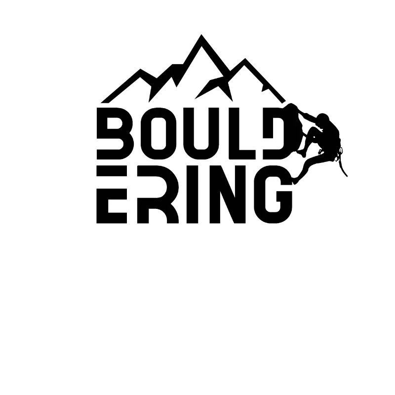 Bouldering Boulderer Boulderer Saying Hobby