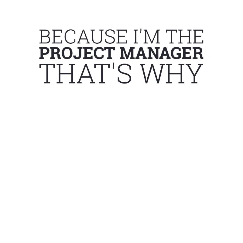 « Project Manager Thats Why | Project Manager »