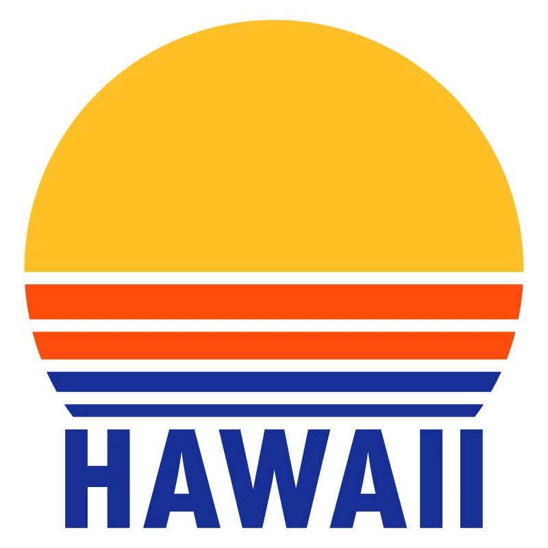 Hawaii (split sun)
