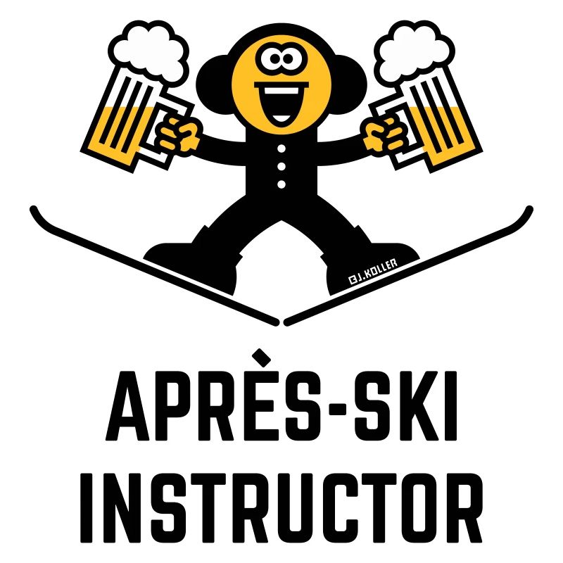 Après-Ski Instructor (Beer / Caricature / 3C)