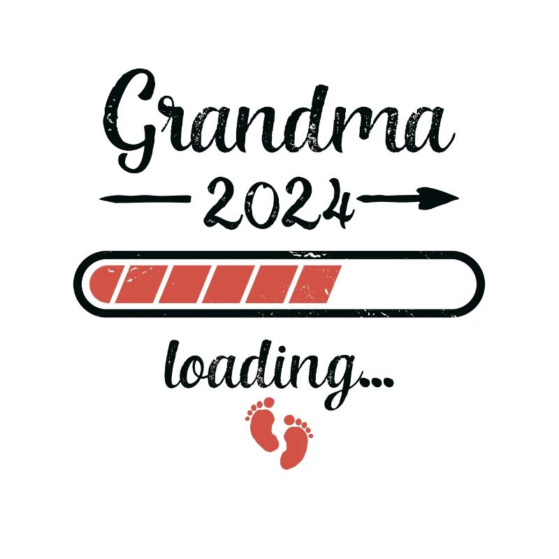 Oma 2024 Loading Schwangerschaft Großmutter Geburt