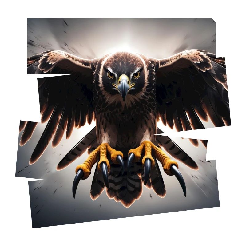 Adler Frontalangriff