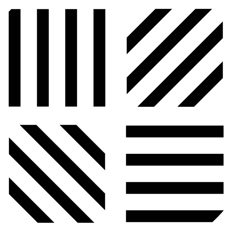 motif graphique de rayures