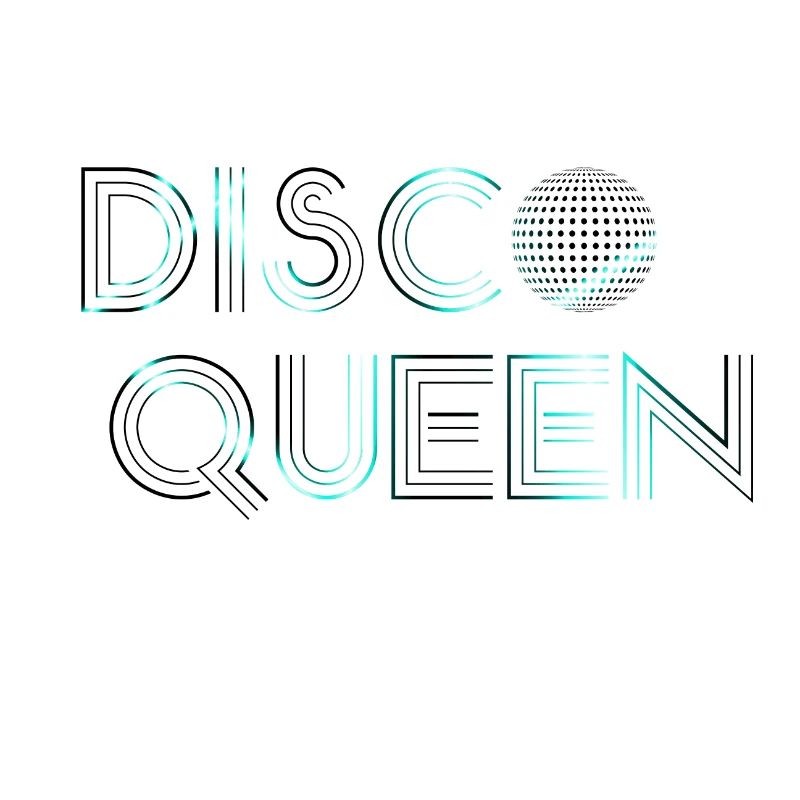 Disco Queen Neon Blue
