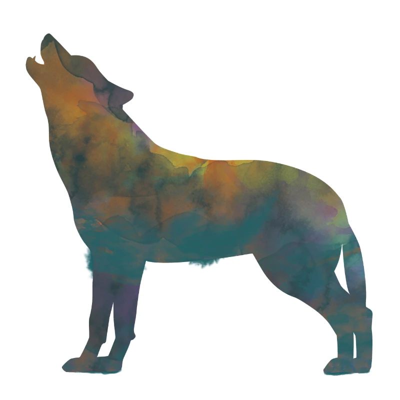 heulender Wolf