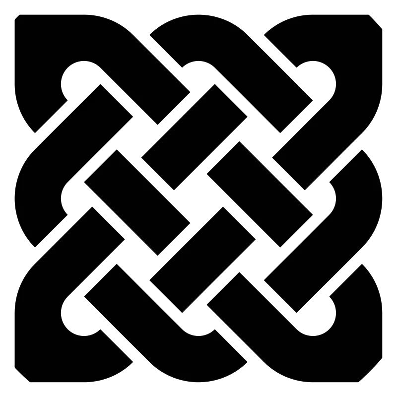 Celtic Square Knot - solid