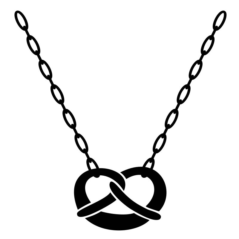 Kette mit Brezel