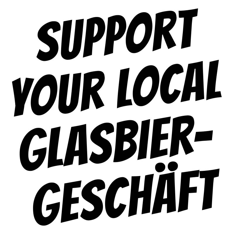 Glasbiergeschäft