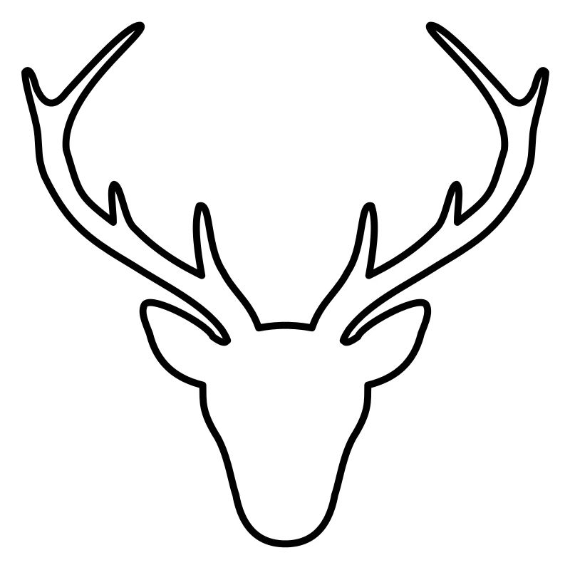 Hirsch Geweih Jäger Jagd Wild Geschenk