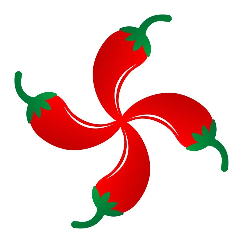 Quer Espelette Basken