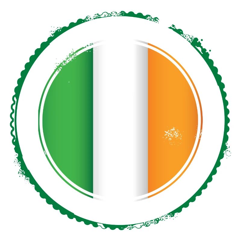 Drapeau irlandais en