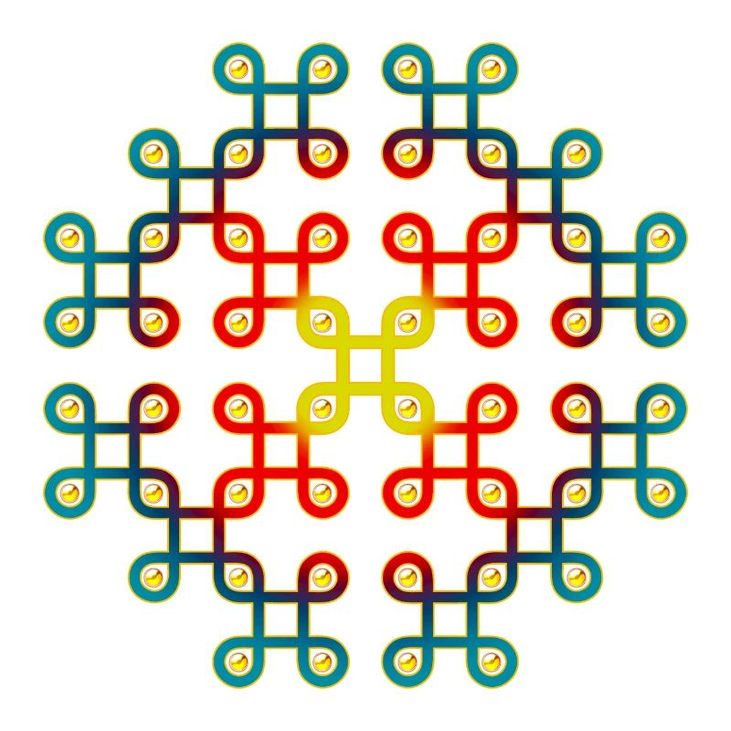 INFINITY LOOP - symbol interconnectedness of all