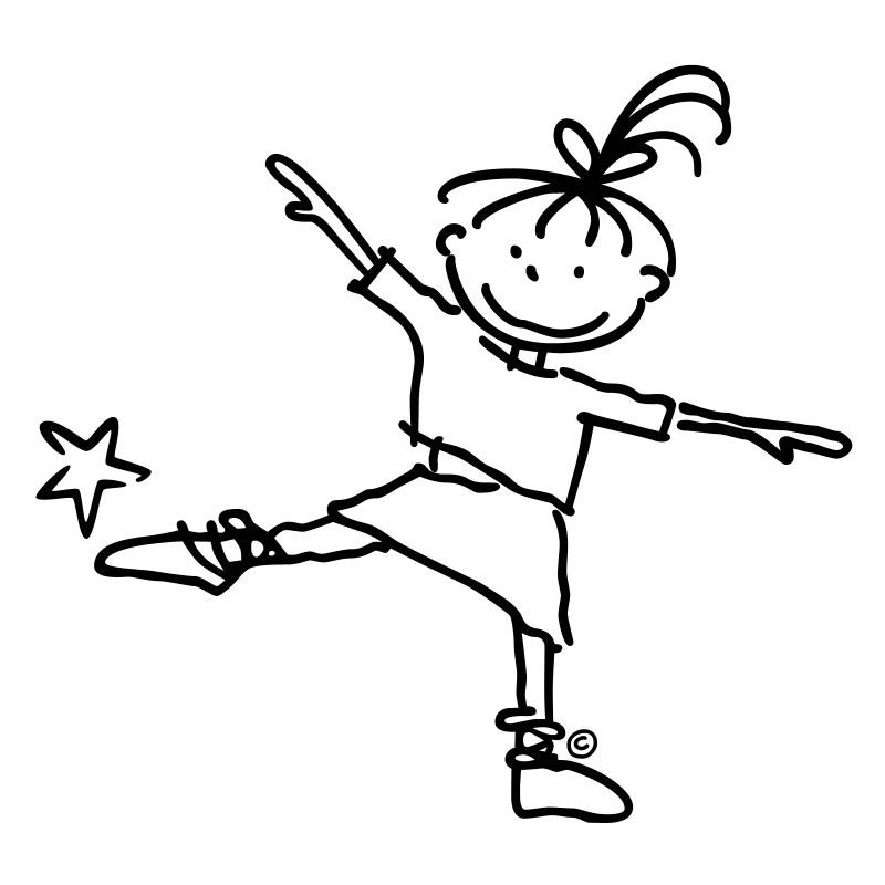 Einfach Balancina mit Stern