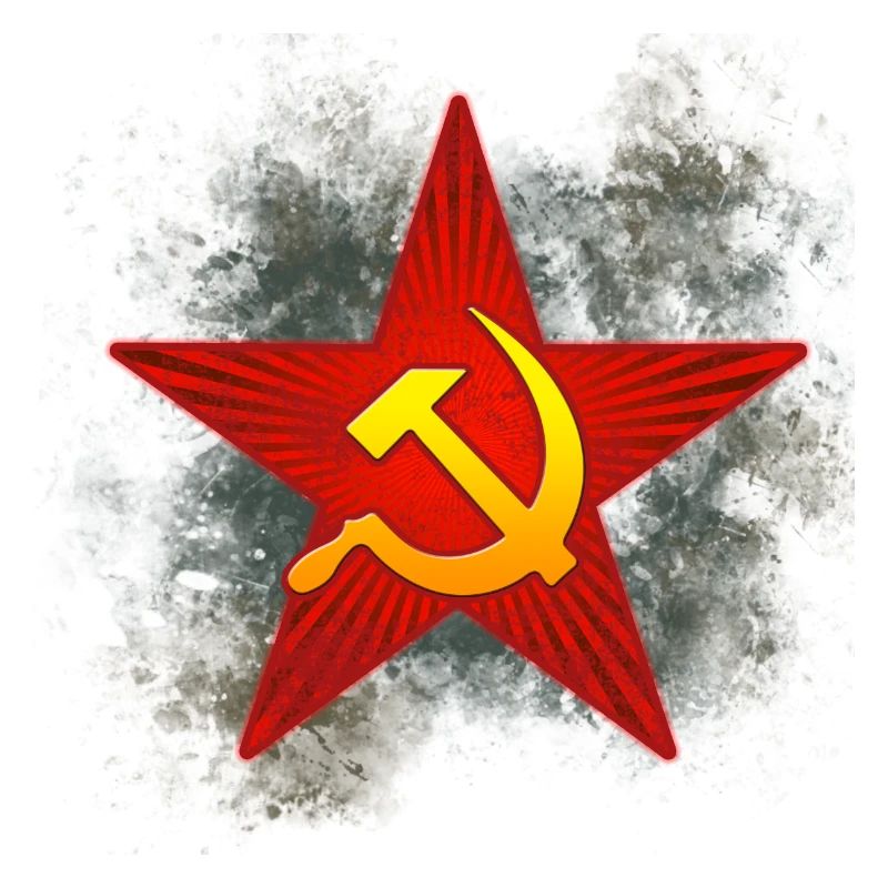 Emblème de l'étoile rouge soviétique