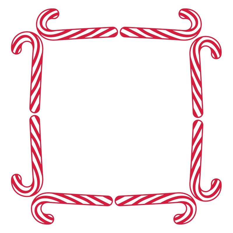 frame shield candy cane delicious candy sugar