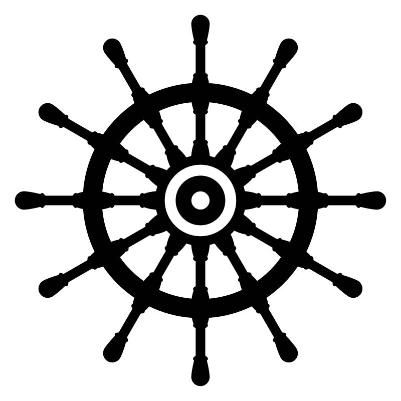 Ship Steering Wheel