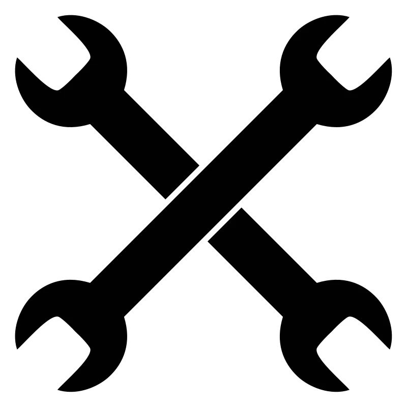 2 Wrench Logo Design