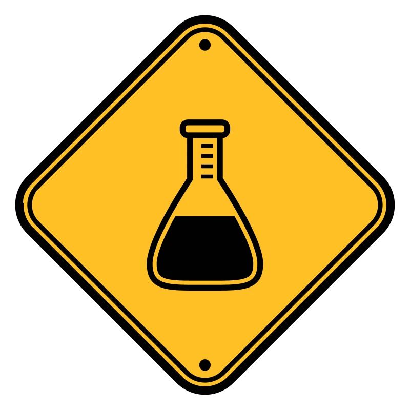 caution science shield note caution flues