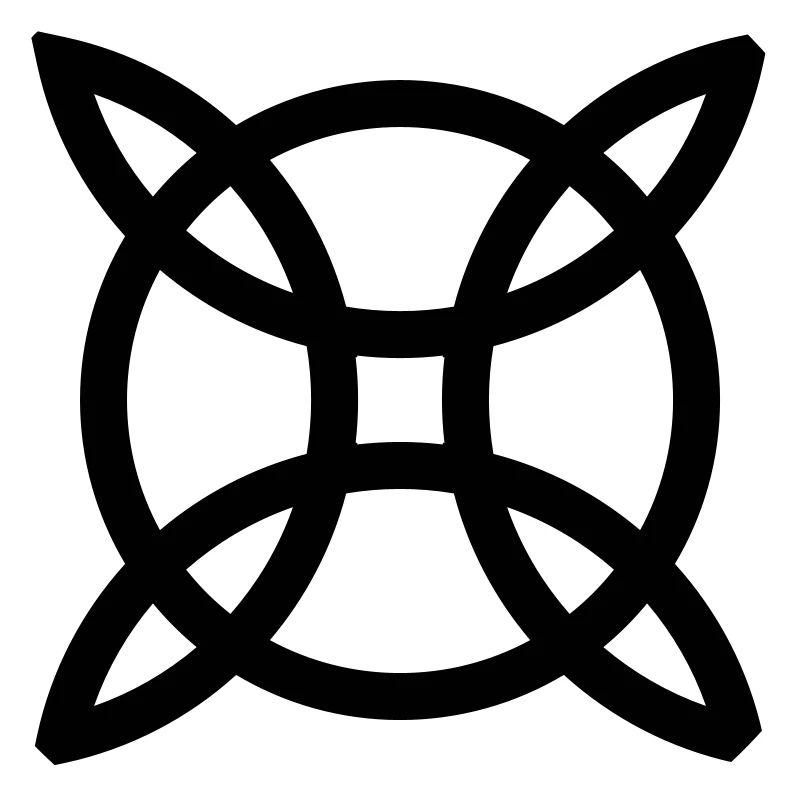 Witch`s Knot, Power of 4 elements - Binding Rune